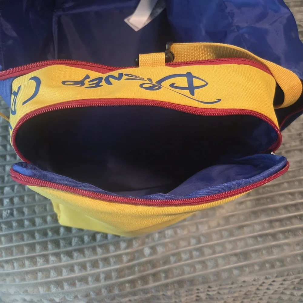 Disney Cruise Line DCL Duffel Bag Travel Carry On Luggage Blue Yellow Mickey